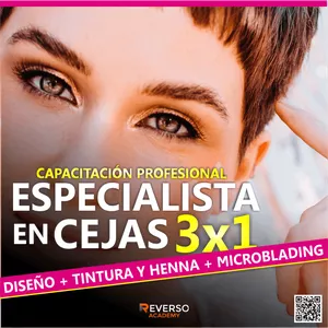 Curso especialista en cejas 3x1